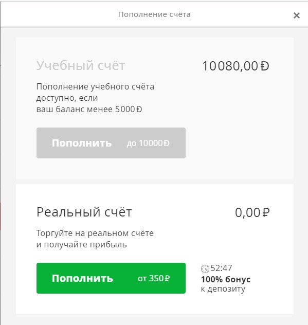Пополнение Счета Forex